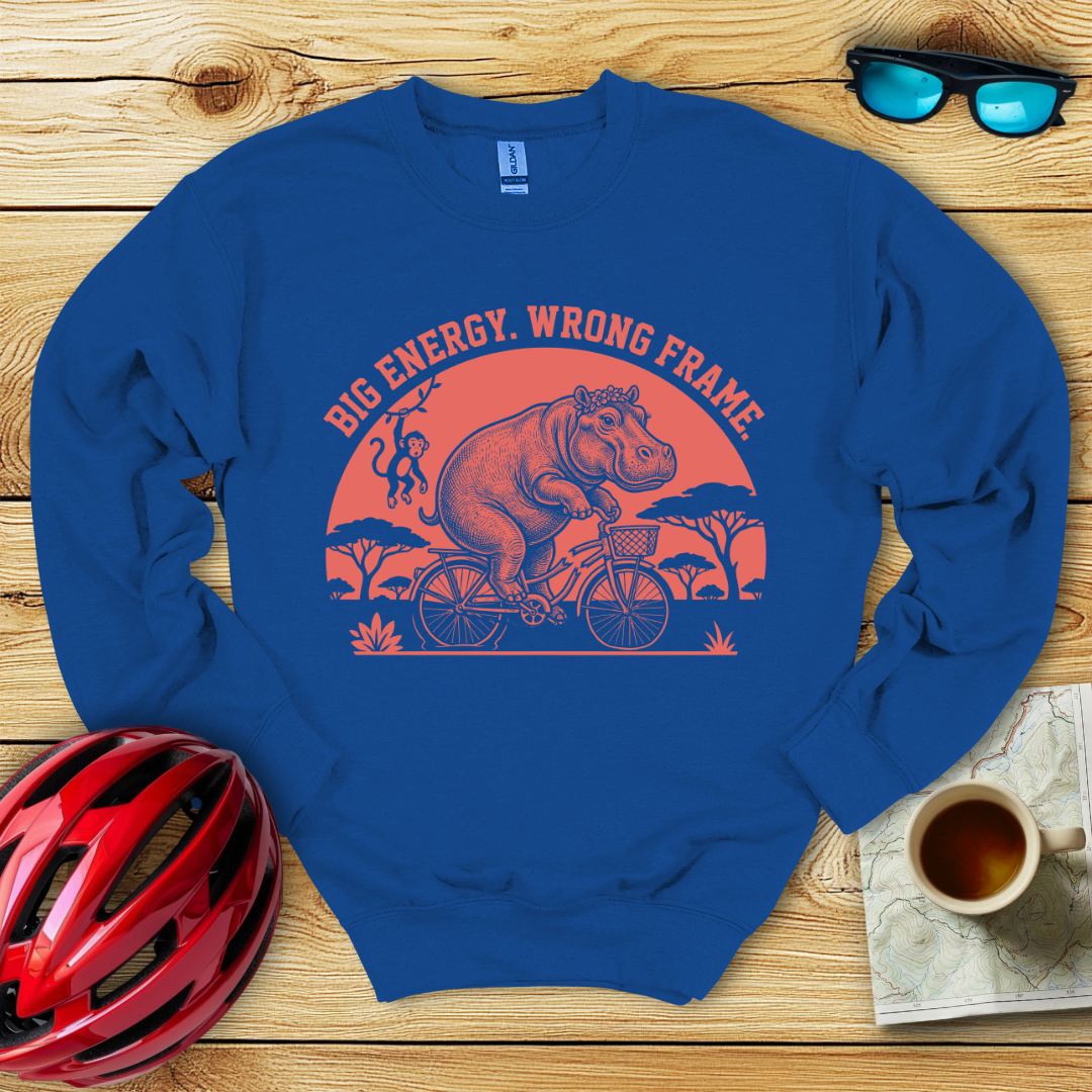 Wrong Frame Hippo Sweatshirt