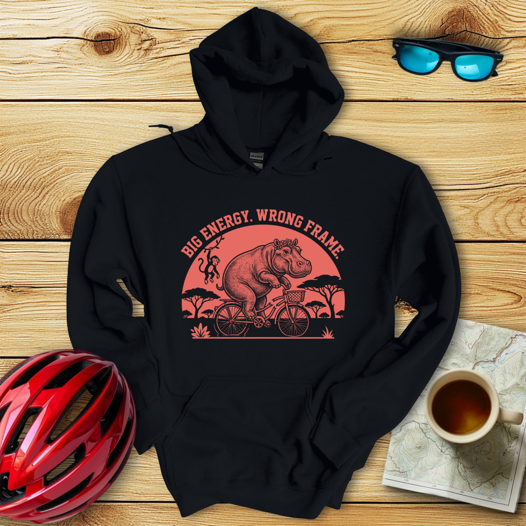 Wrong Frame Hippo Hoodie
