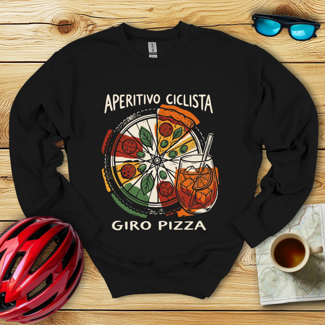 Giro Pizza Ciclista Felpa