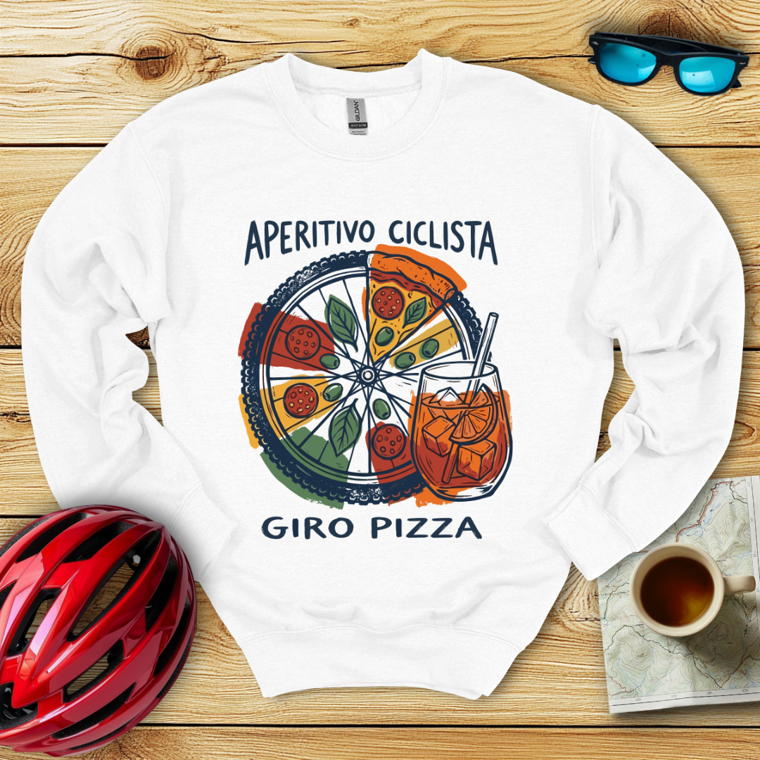 Giro Pizza Ciclista Felpa