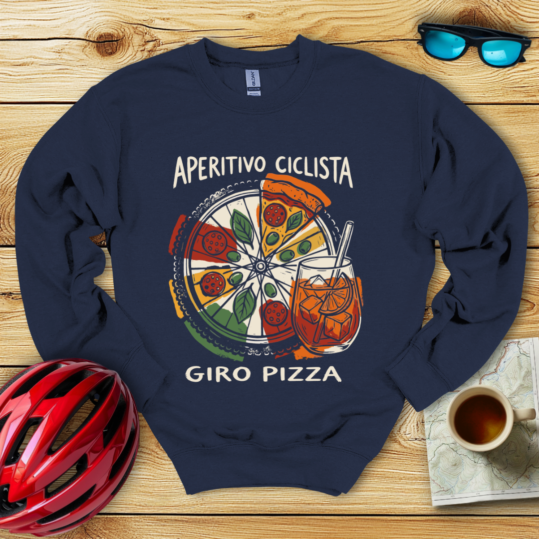 Giro Pizza Ciclista Felpa