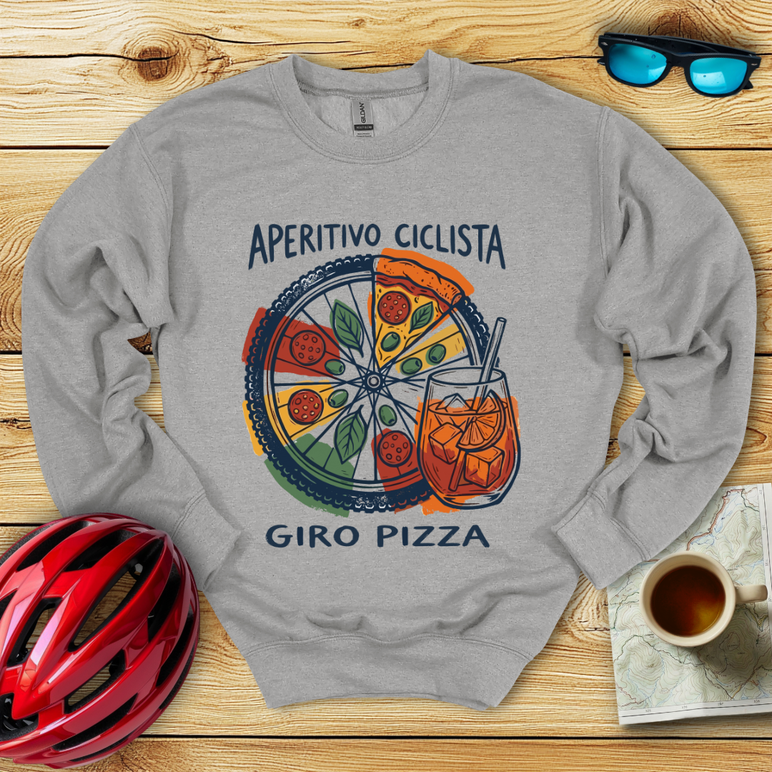 Giro Pizza Ciclista Felpa