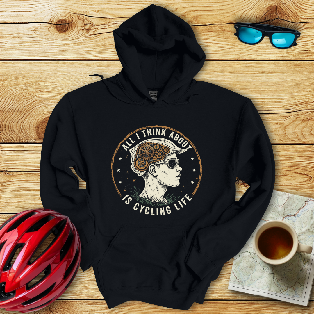 Cycling Life Gears Hoodie