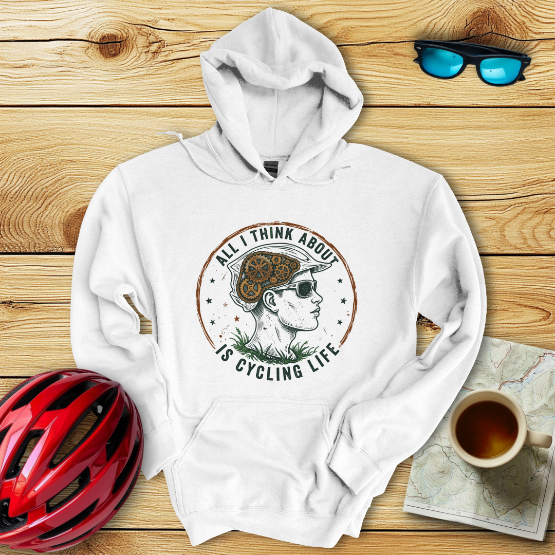 Cycling Life Gears Hoodie