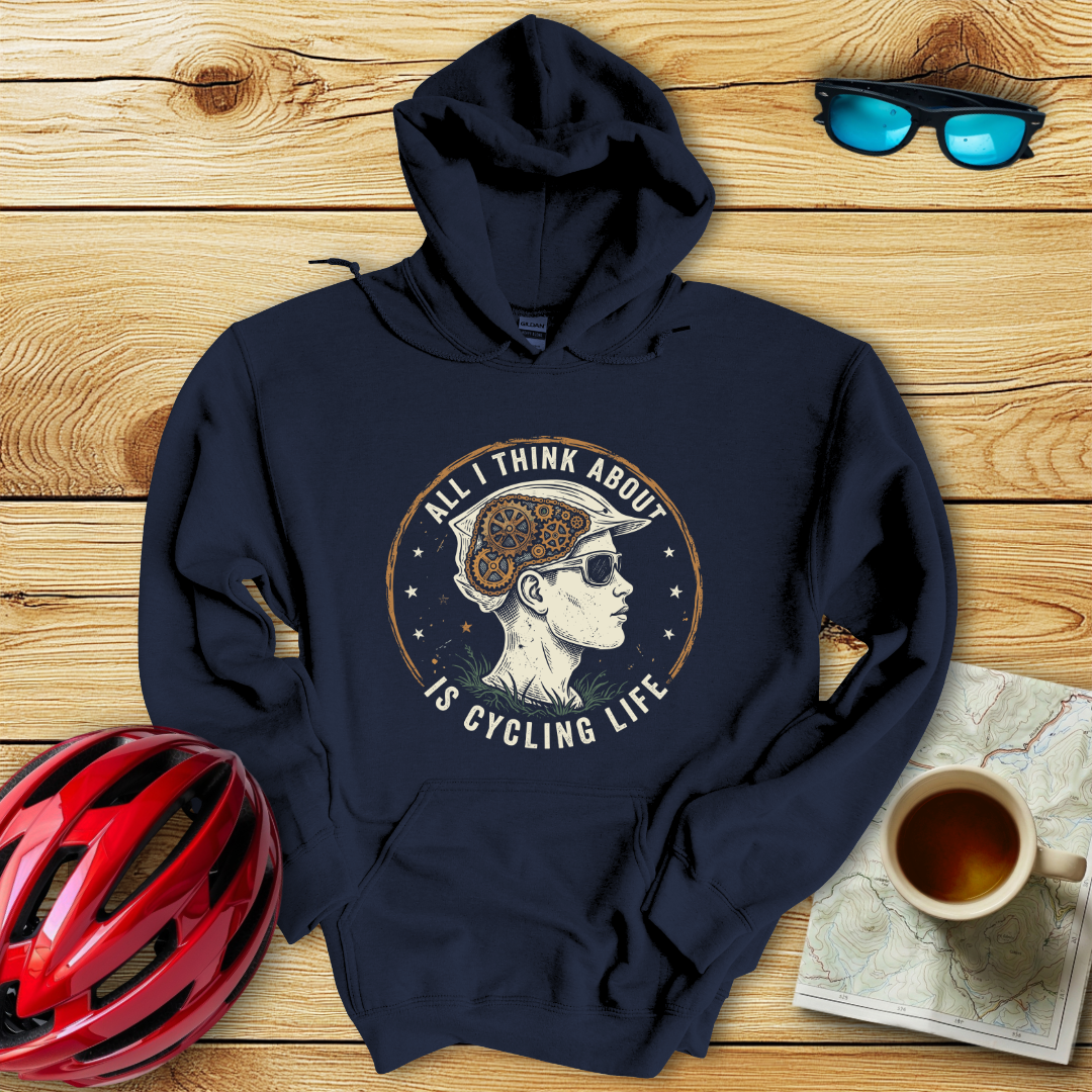 Cycling Life Gears Hoodie