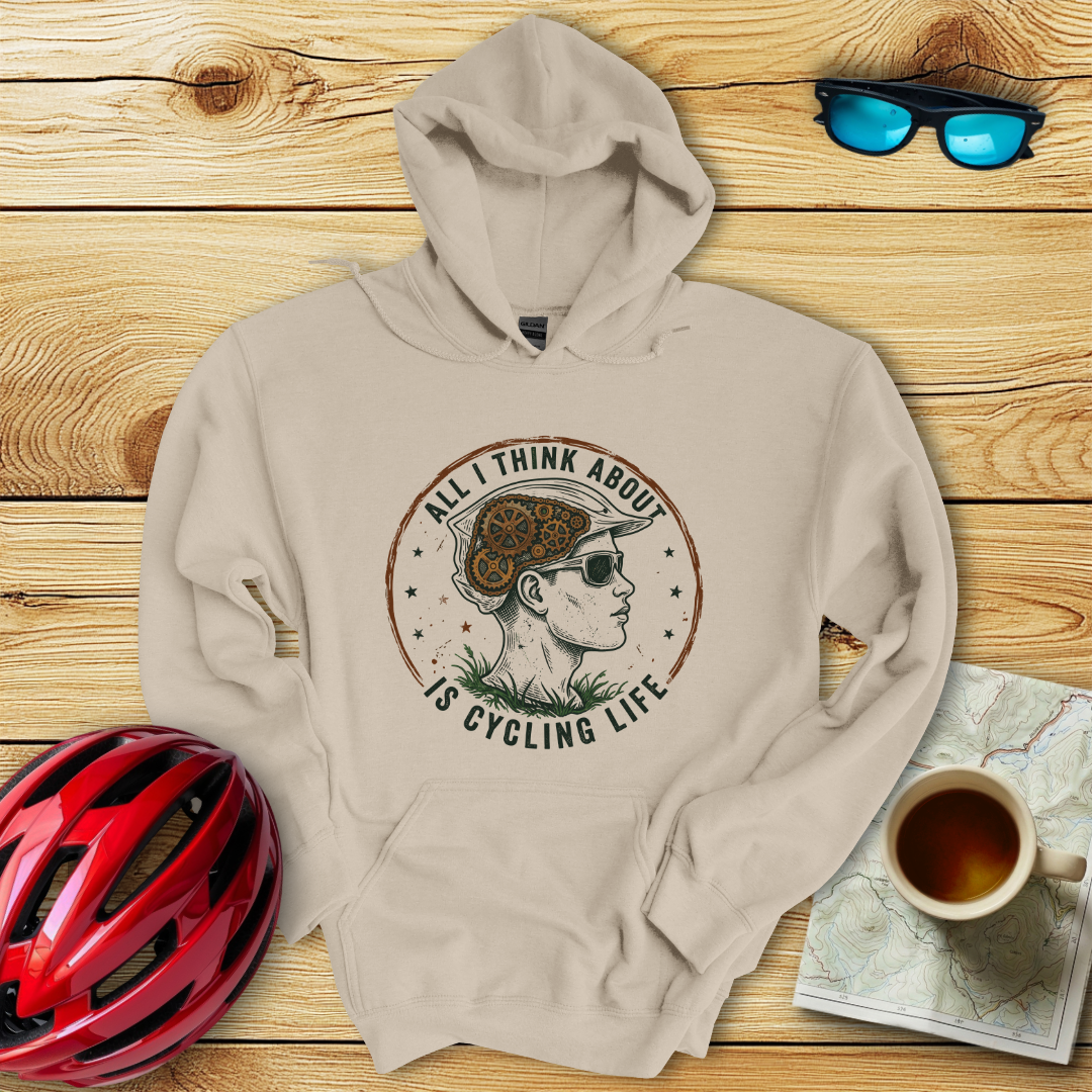 Cycling Life Gears Hoodie