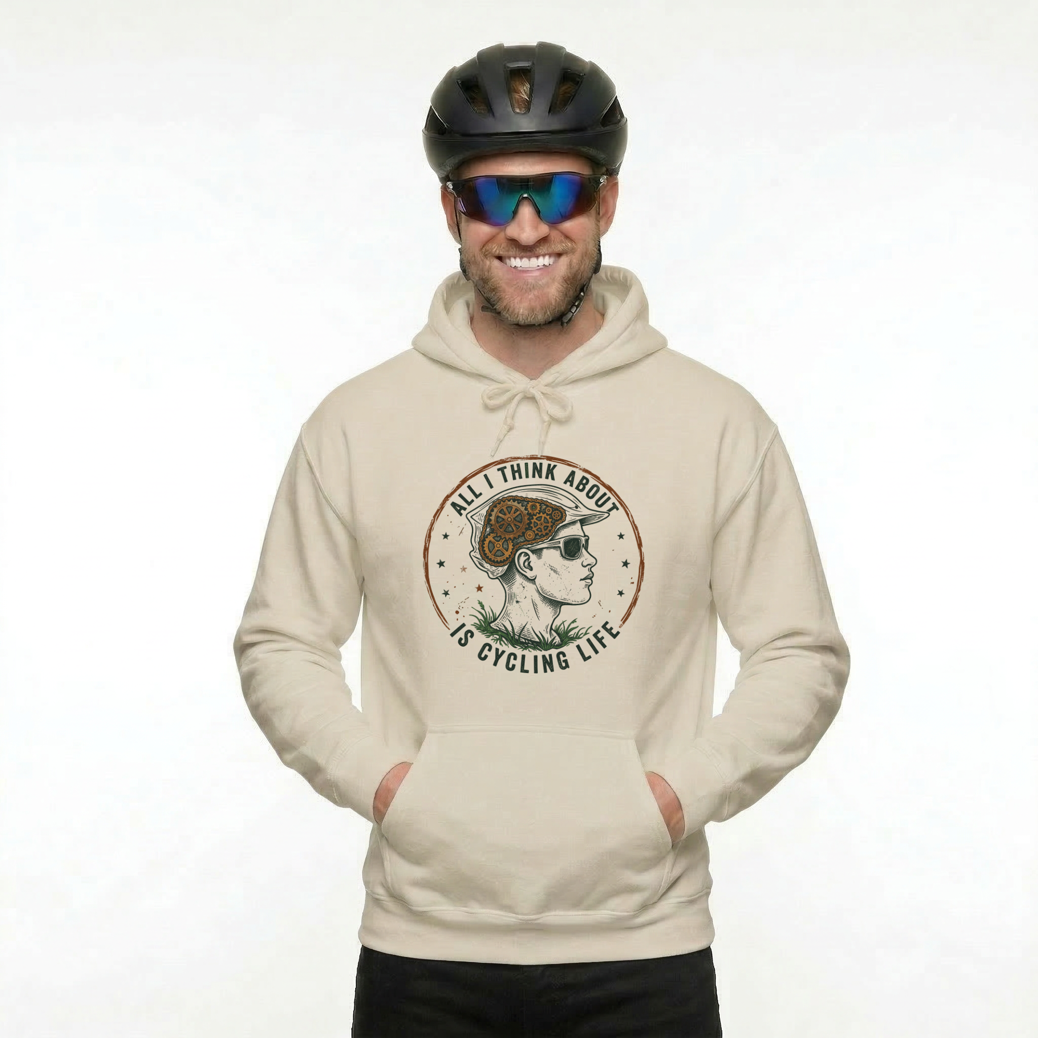 Cycling Life Gears Hoodie