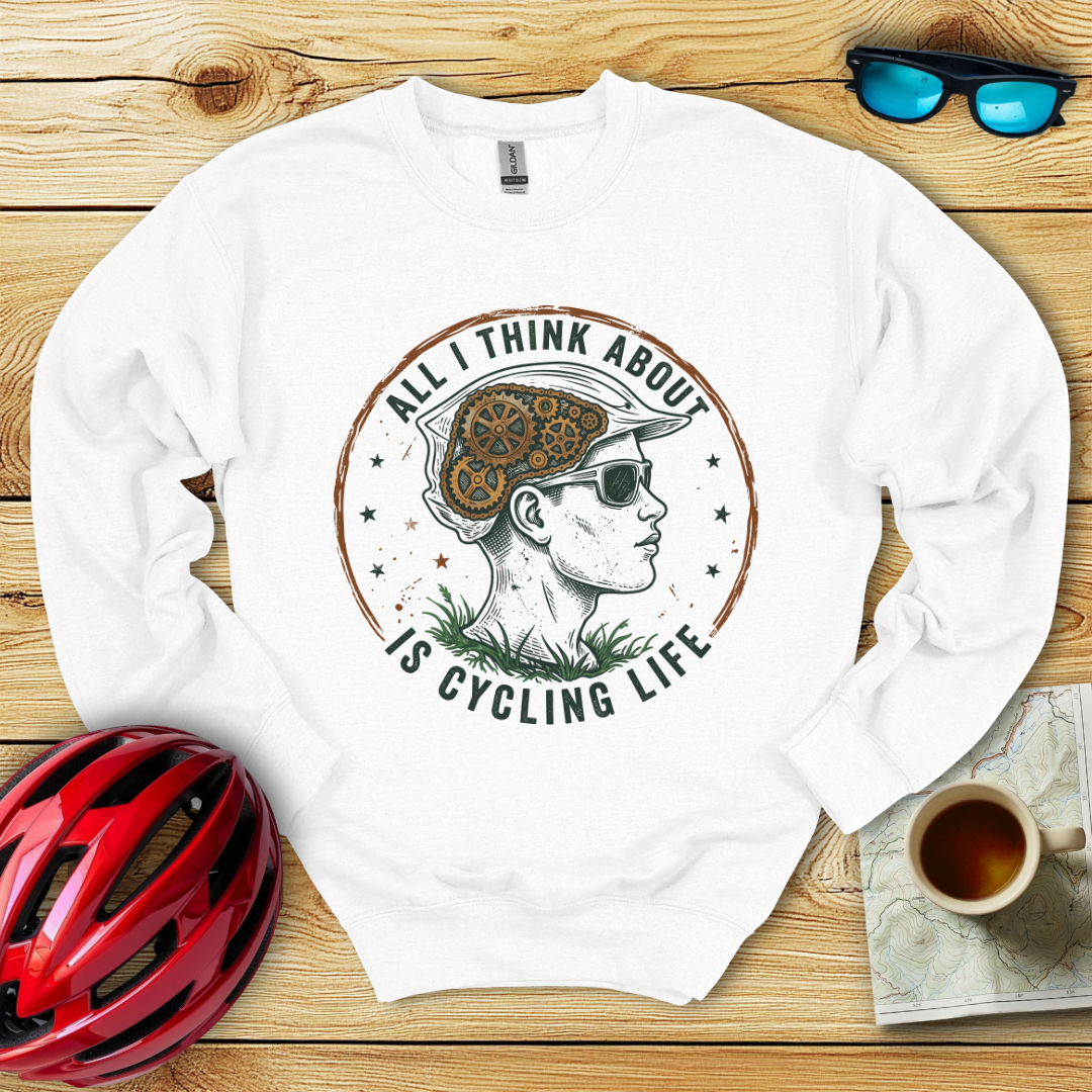 Cycling Life Gears Sweatshirt