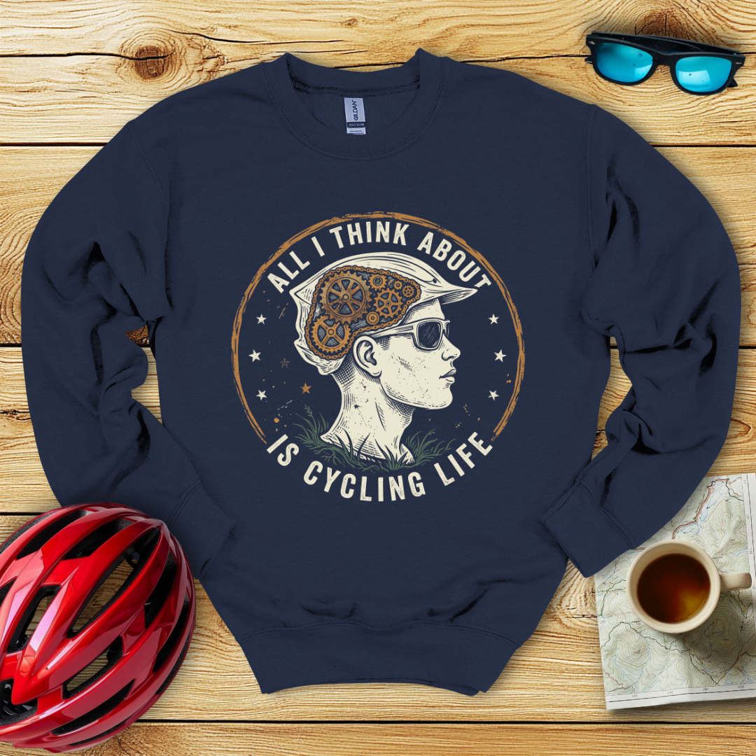 Cycling Life Gears Sweatshirt
