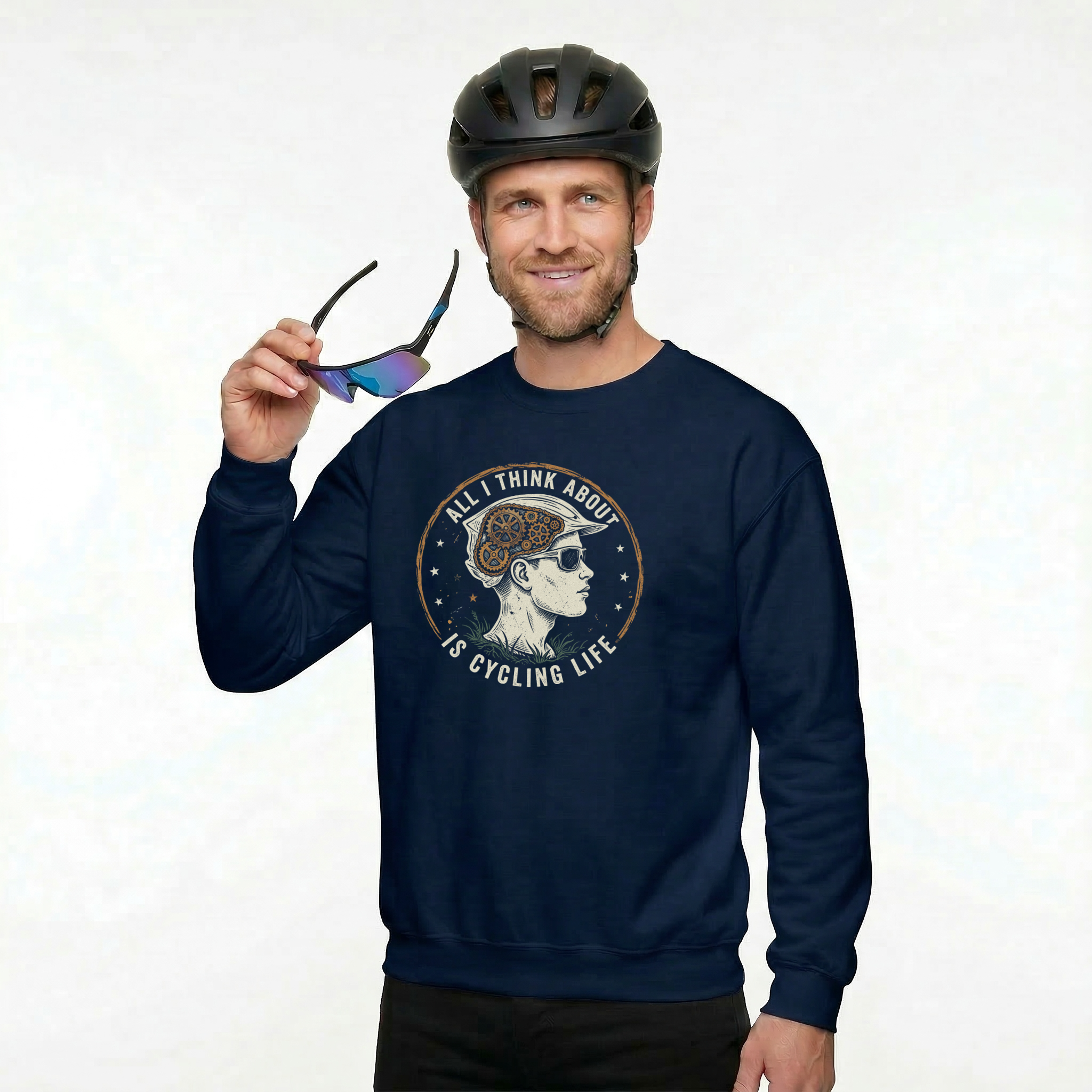 Cycling Life Gears Sweatshirt