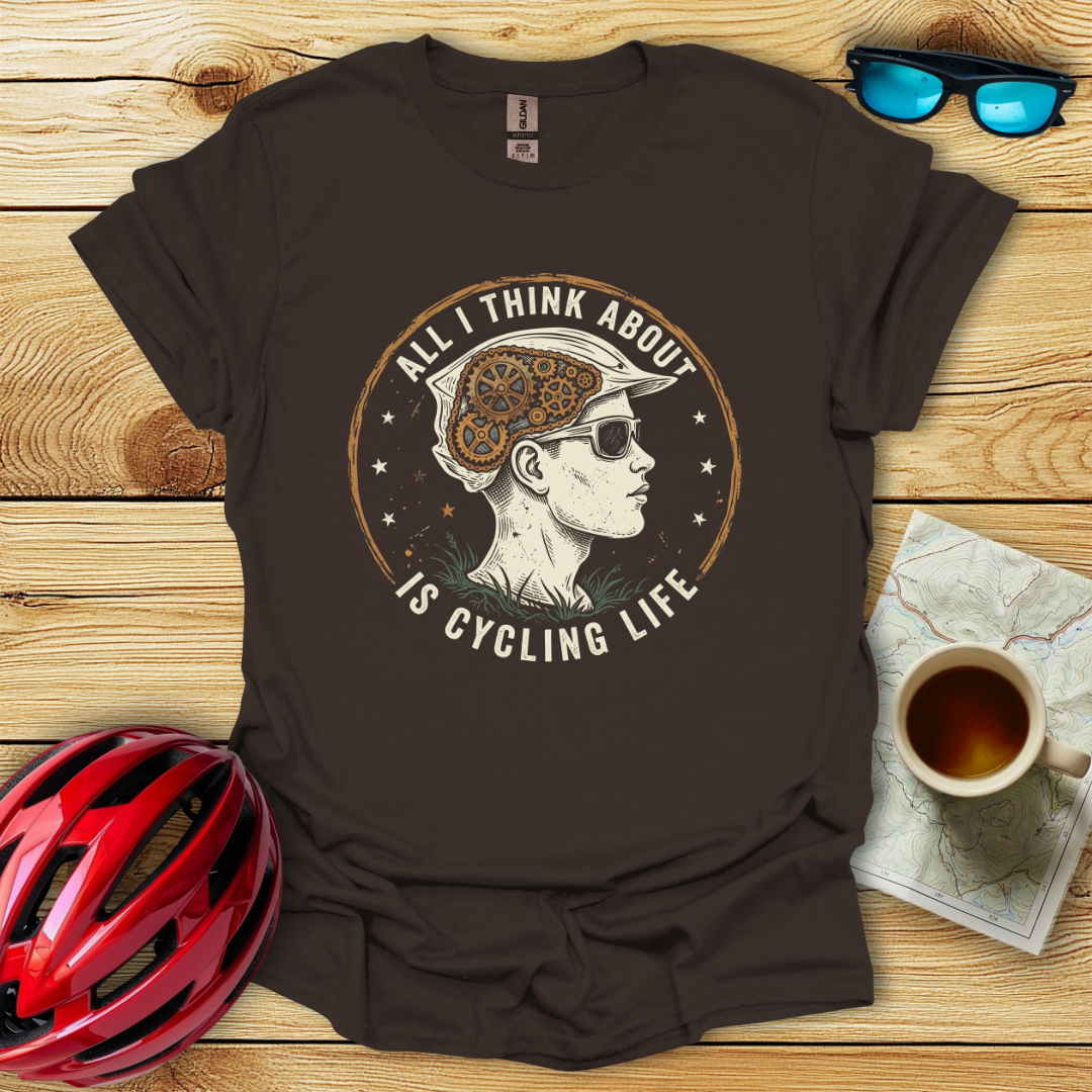 Cycling Life Gears T-Shirt