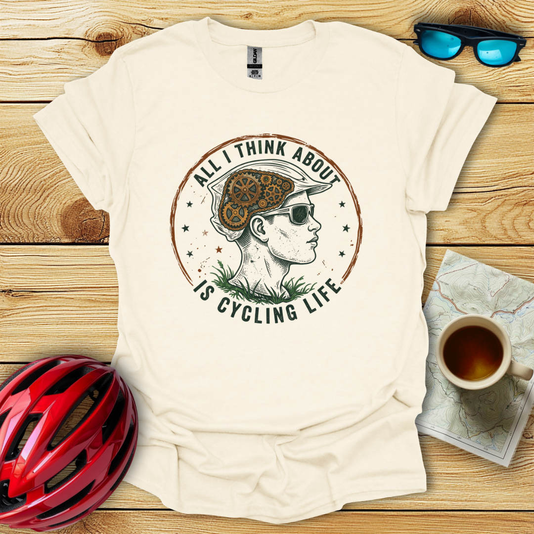 Cycling Life Gears T-Shirt