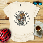 Cycling Life Gears Woman T-Shirt