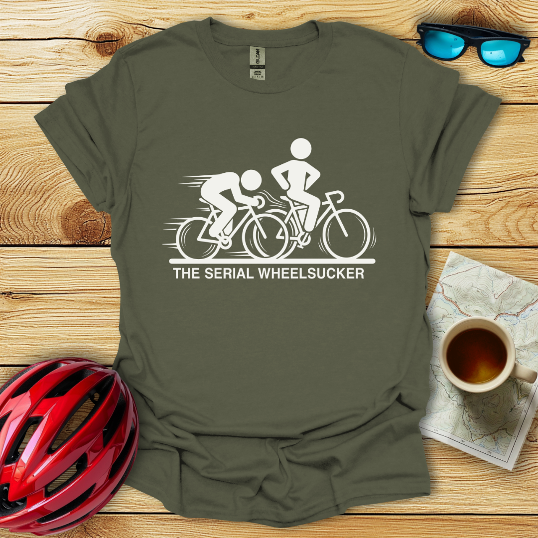 The Serial Wheelsucker T-Shirt