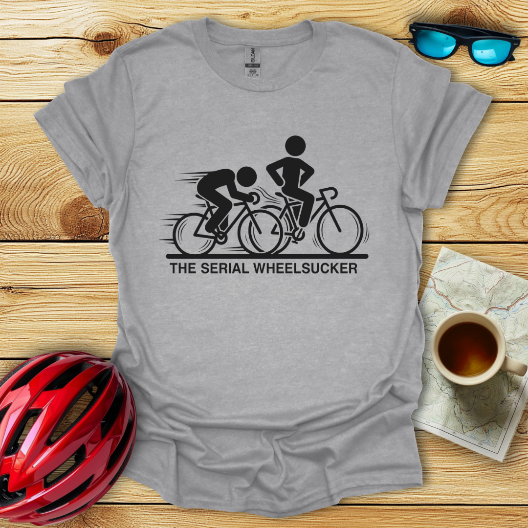 The Serial Wheelsucker T-Shirt