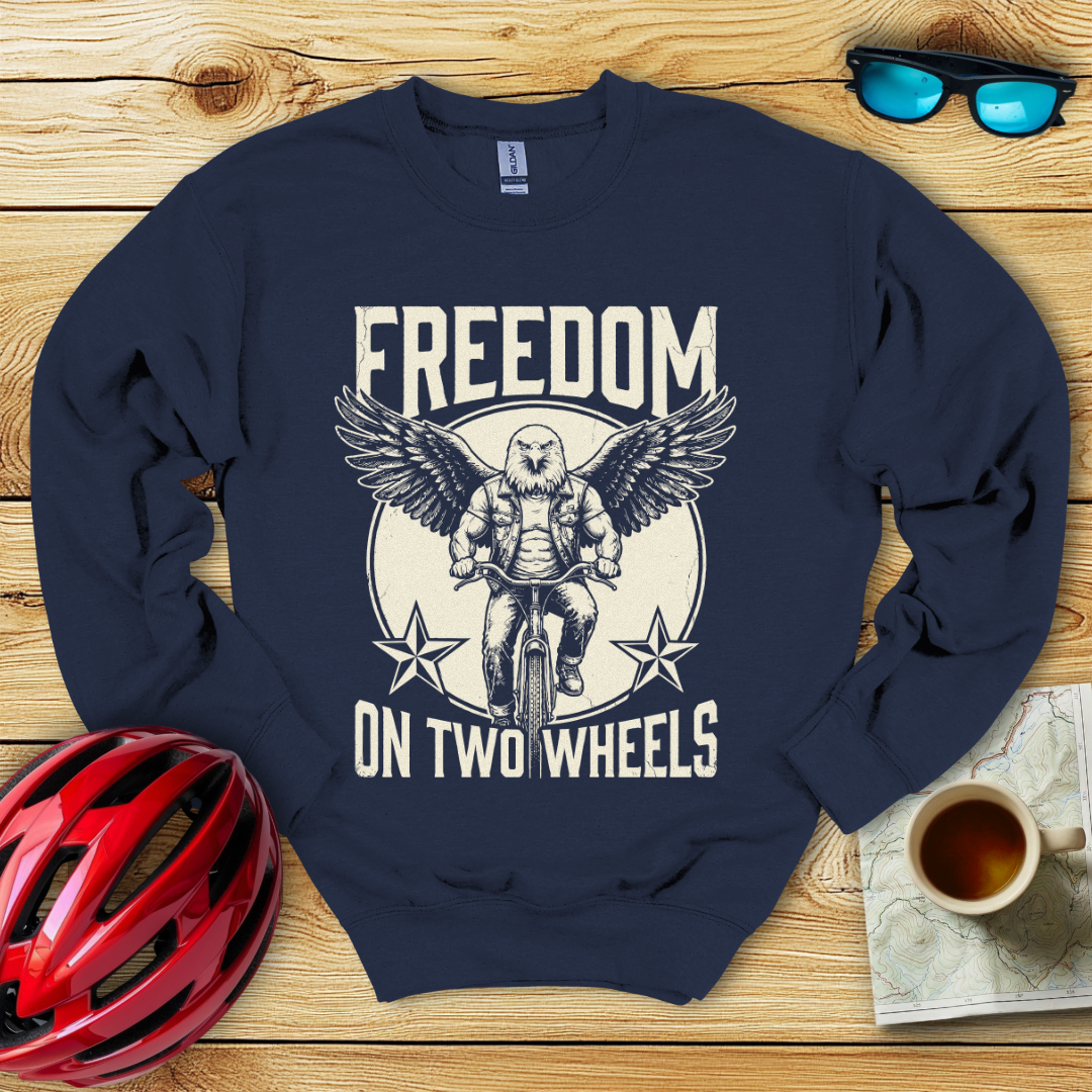 Freedom On Two Wheels Sweatshirt
