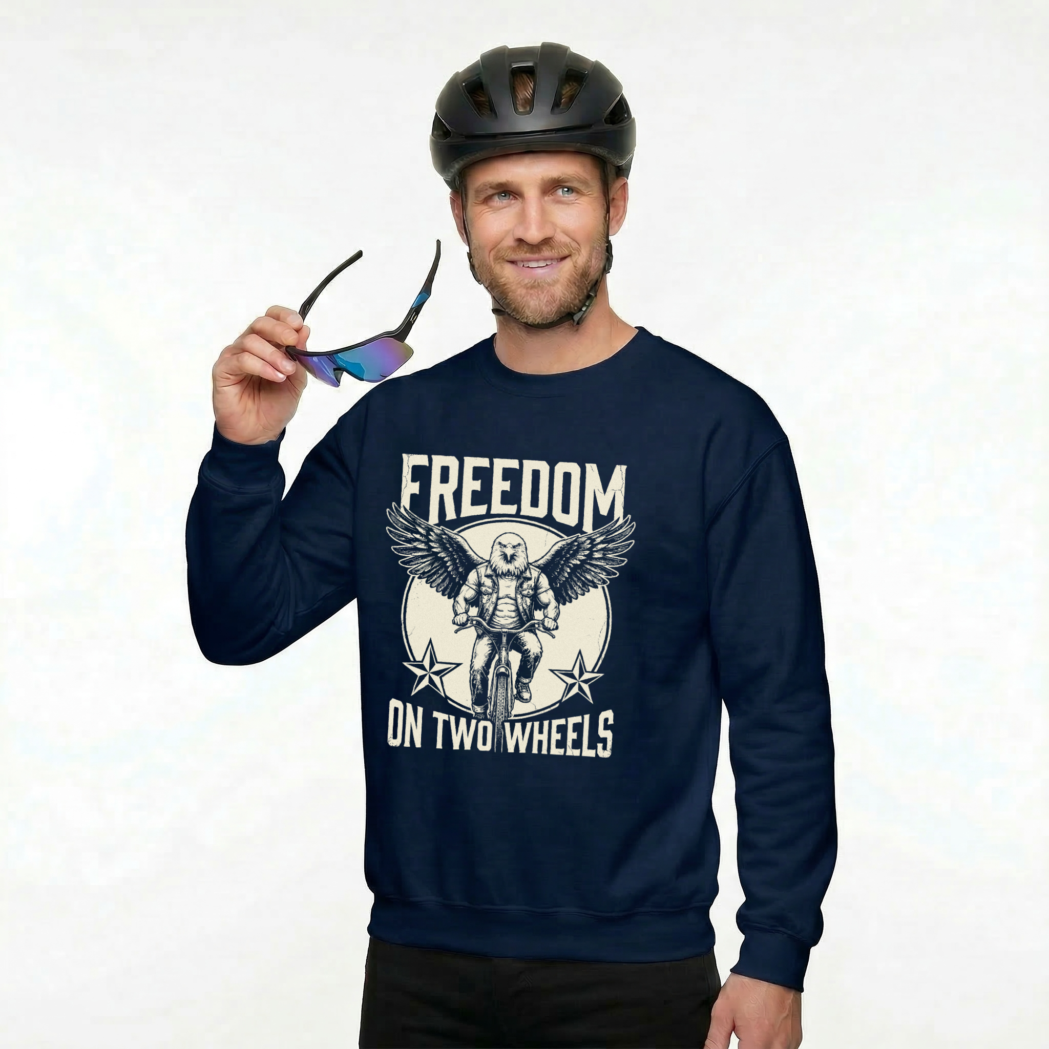 Freedom On Two Wheels Sweatshirt