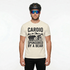 Cardio Sponsored By A Bear T-Shirt