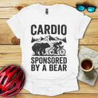 Cardio Sponsored By A Bear T-Shirt
