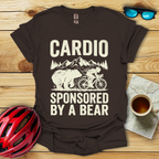 Cardio Sponsored By A Bear T-Shirt