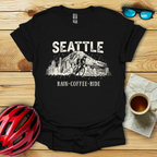 Seattle Rain Coffee Ride T-Shirt