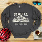 Seattle Rain Coffee Ride Sweatshirt