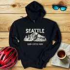 Seattle Rain Coffee Ride Hoodie