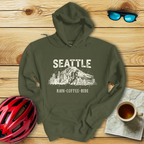 Seattle Rain Coffee Ride Hoodie