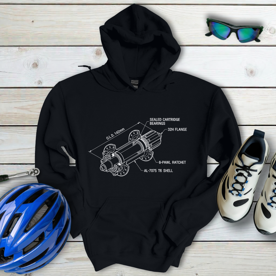 Cranked Fibonacci Hoodie