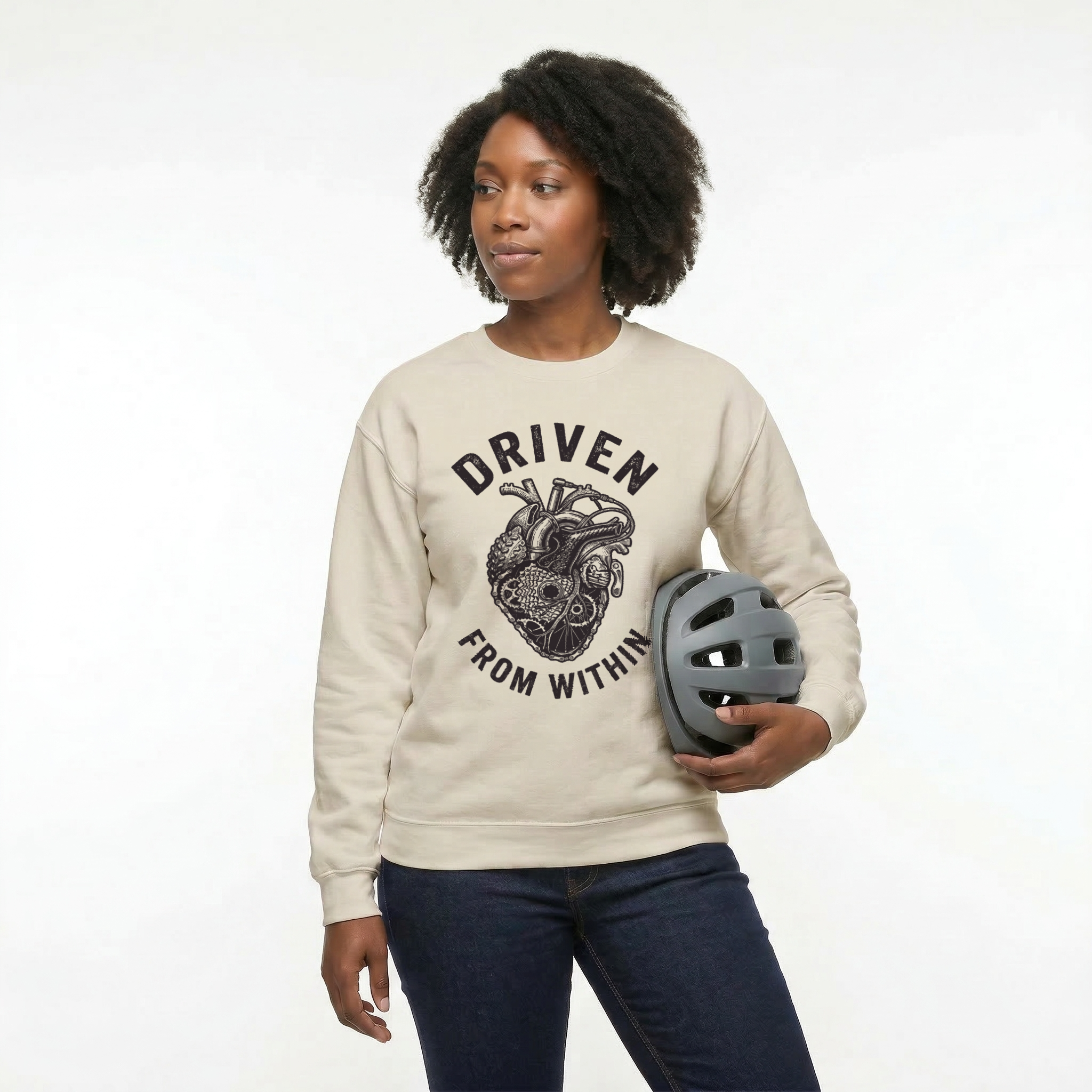Mechanical Heart Cycling Sweatshirt