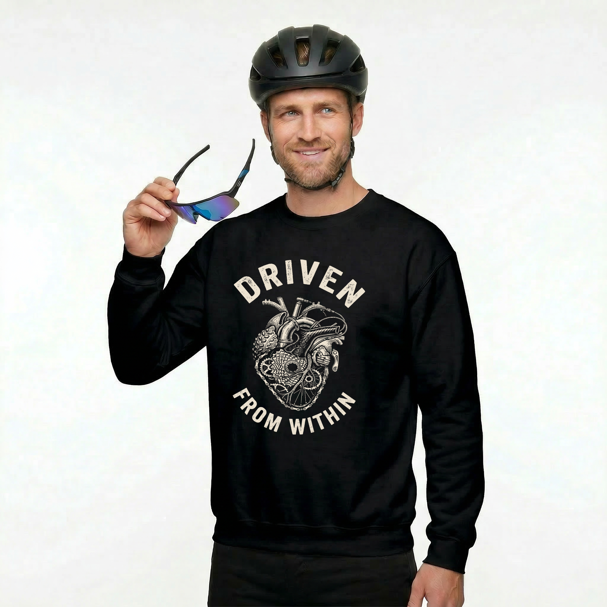 Mechanical Heart Cycling Sweatshirt