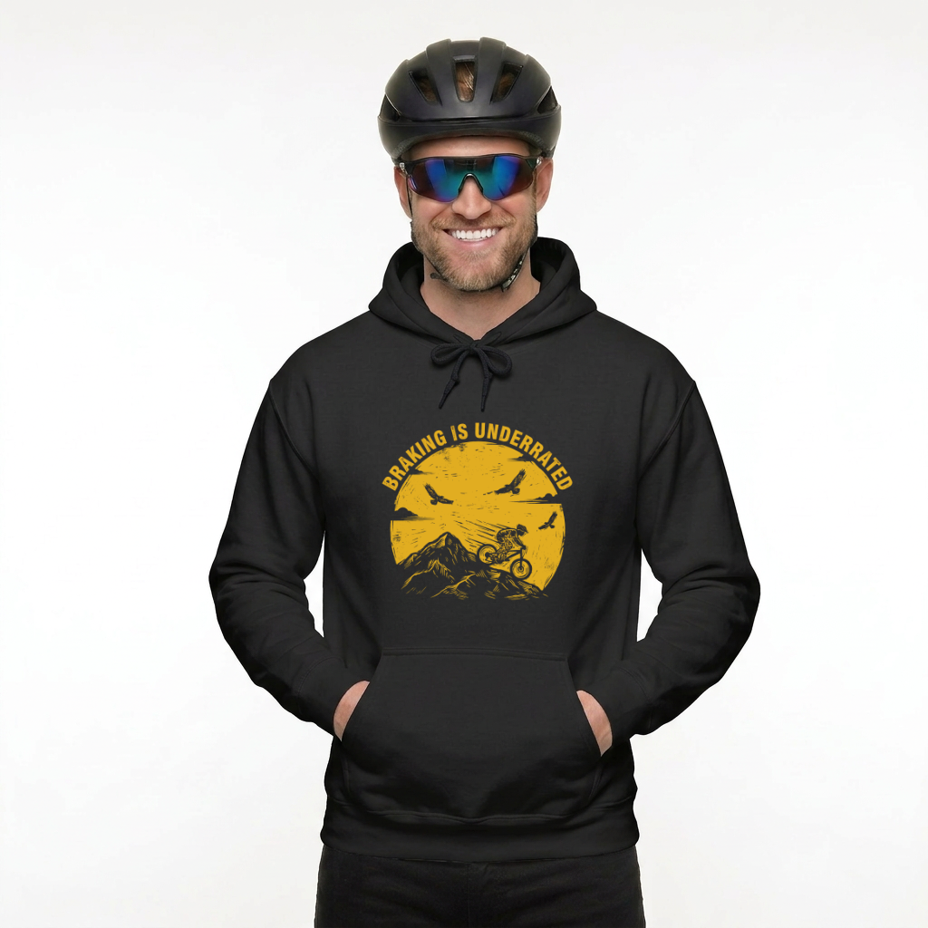 Braking Is Underrated Hoodie