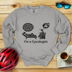 I'm A Cycologist Felpa