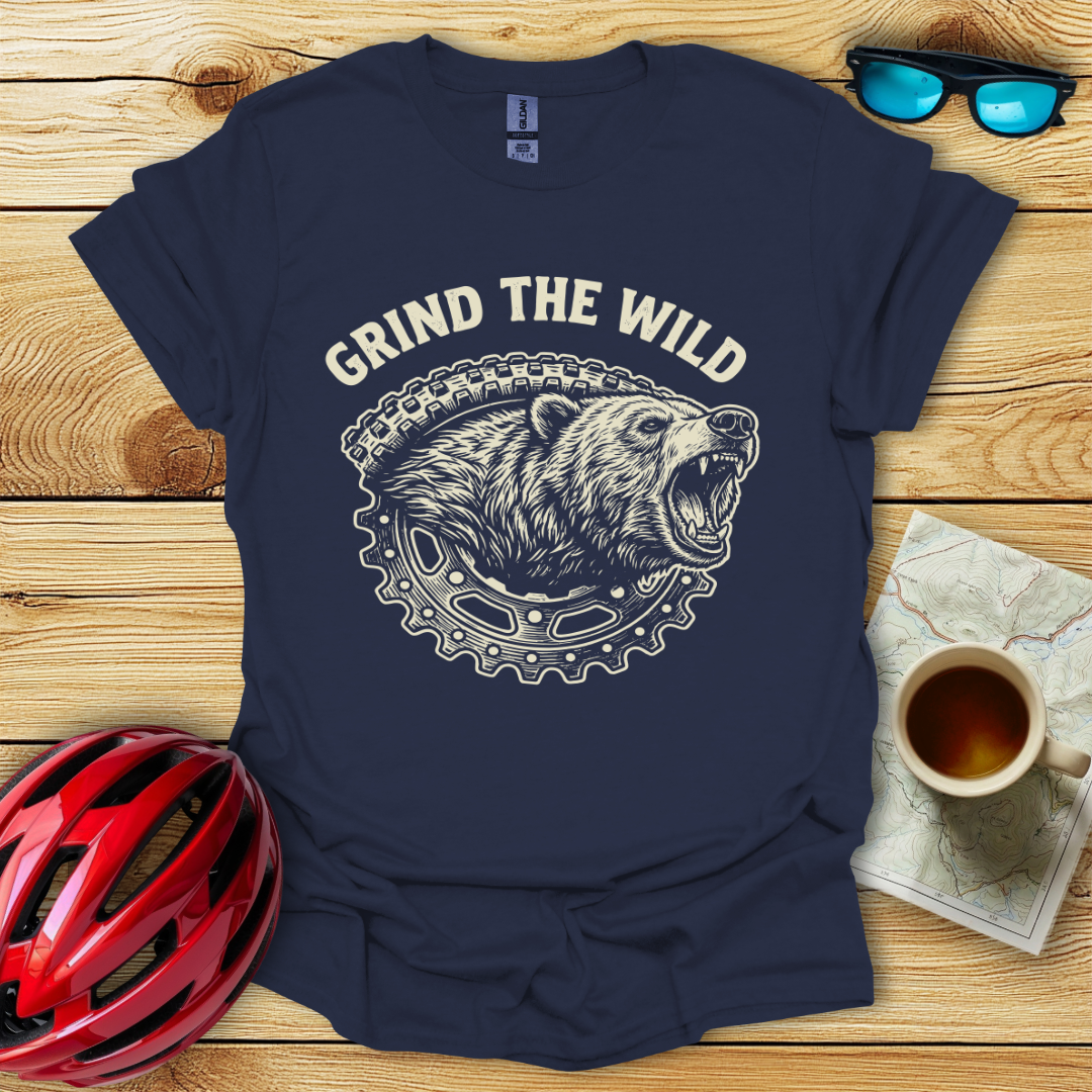 Grind The Wild Bear T-Shirt