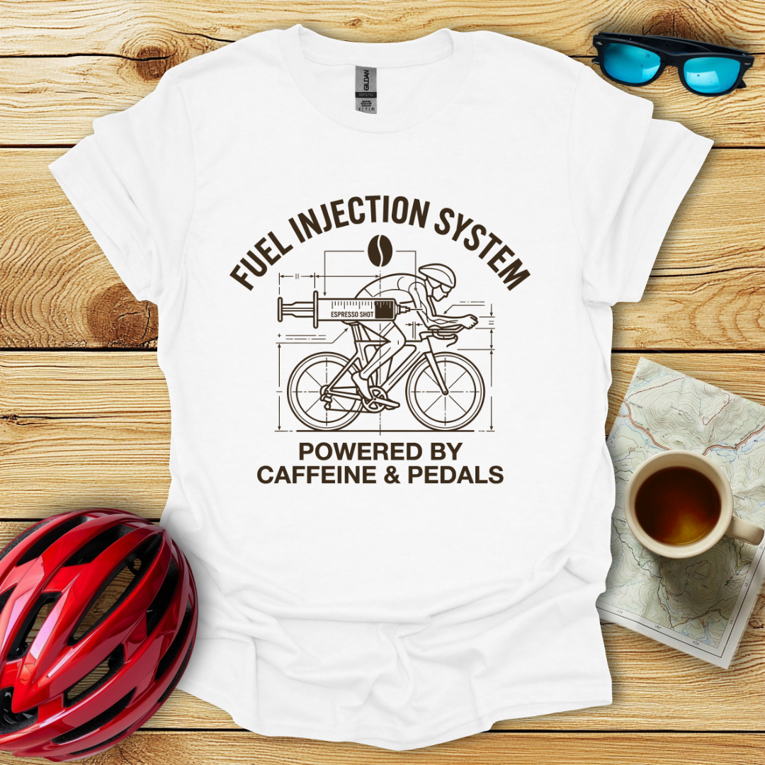 Caffeine & Pedals T-Shirt