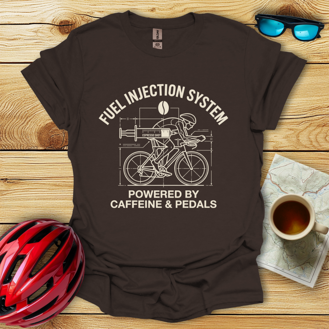 Caffeine & Pedals T-Shirt