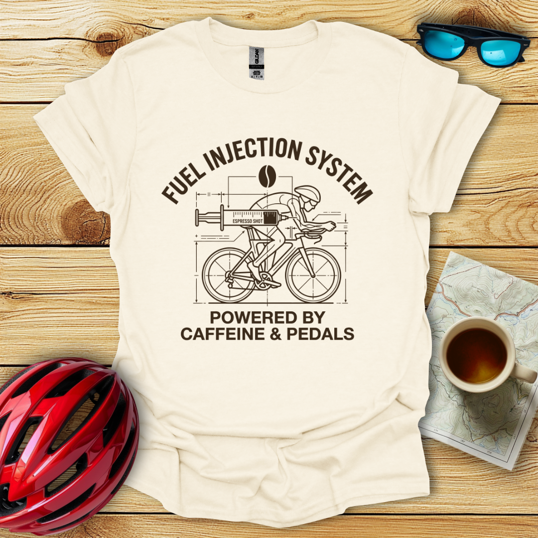 Caffeine & Pedals T-Shirt