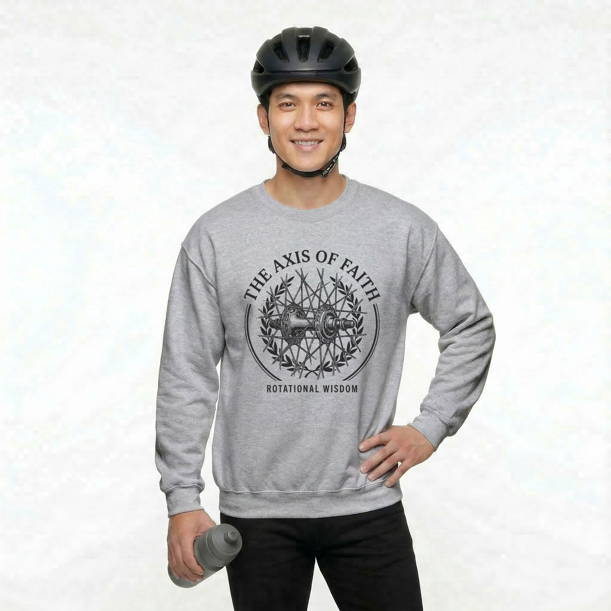 The Axis Of Faith Classical Sweatshirt