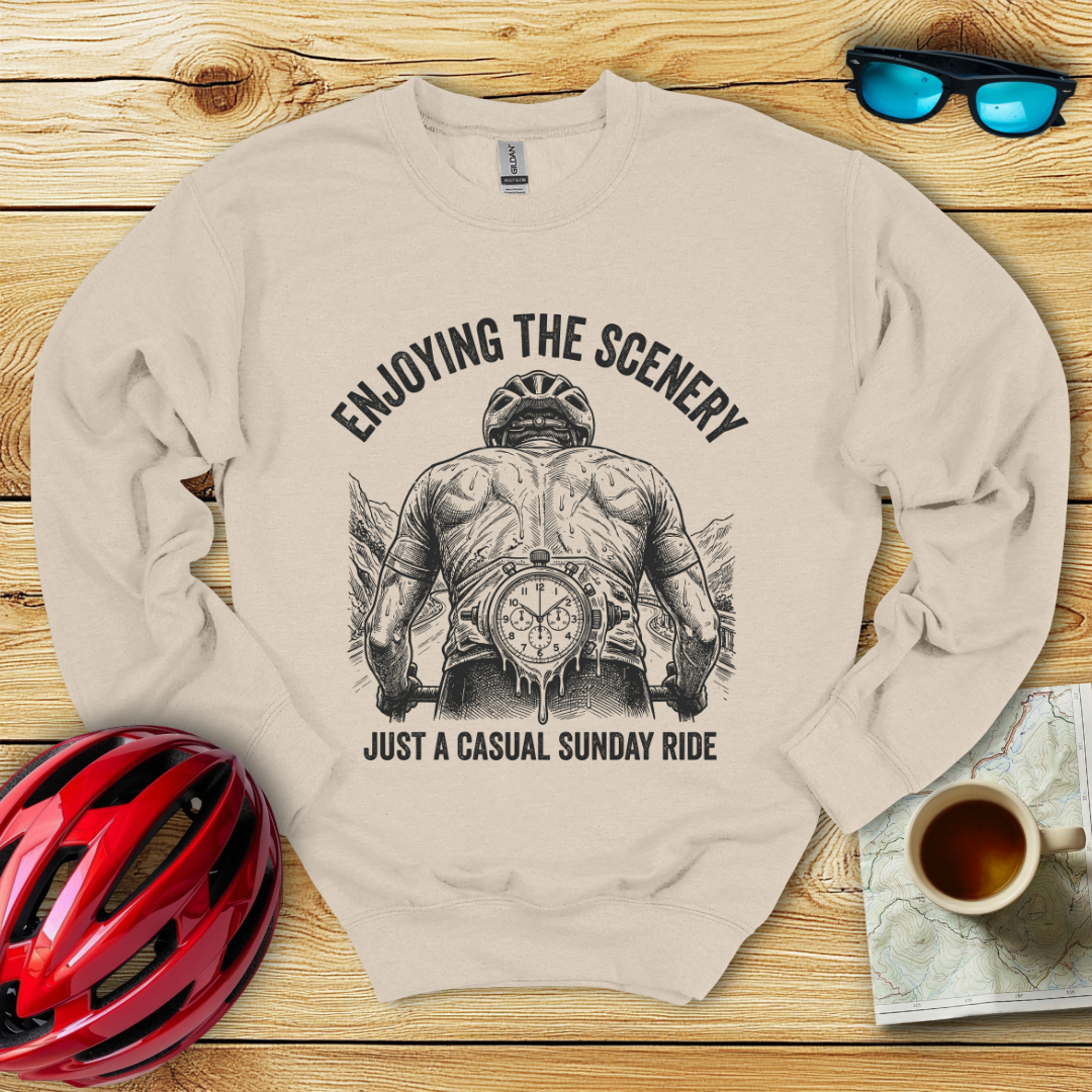 Just A Casual Sunday Ride Sweatshirt