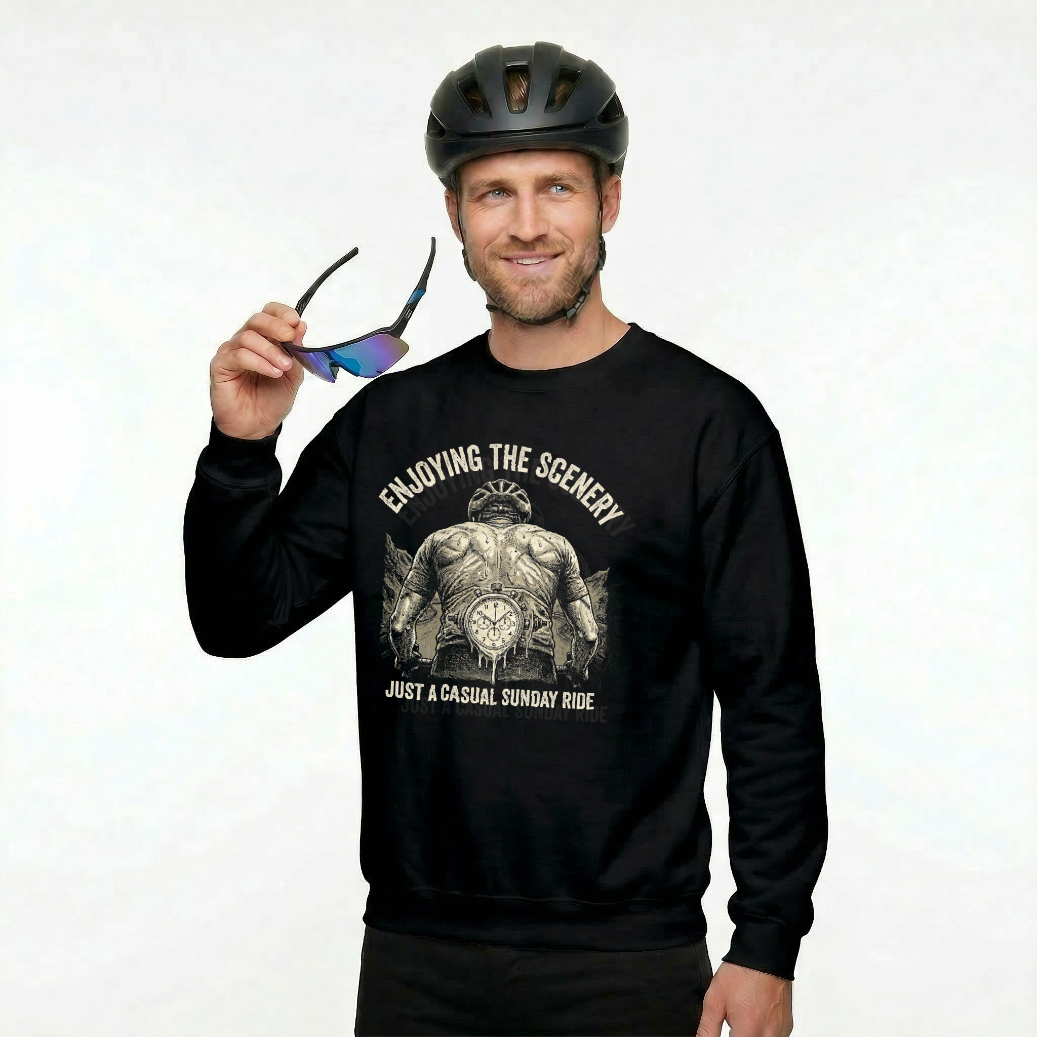 Just A Casual Sunday Ride Sweatshirt