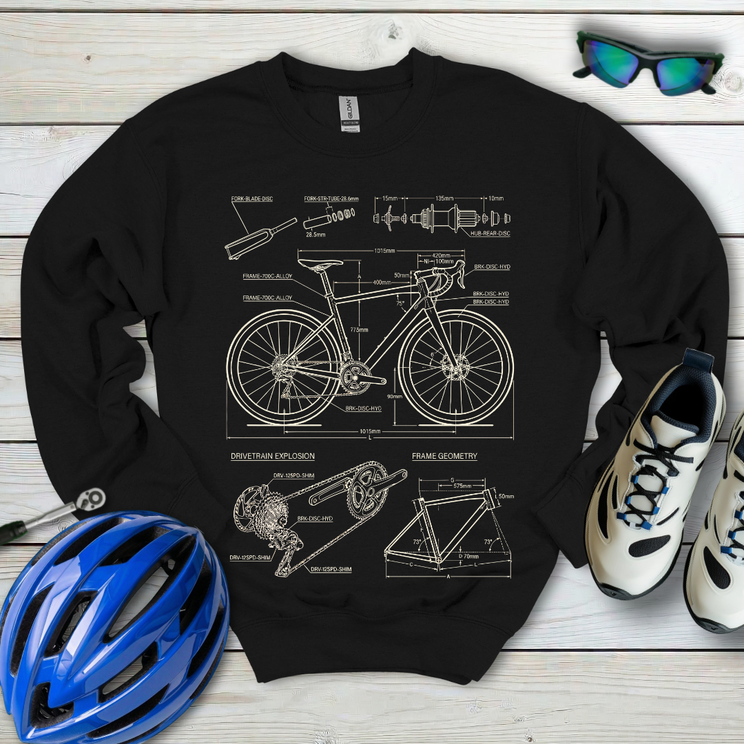 Technical Blueprint Sweatshirt
