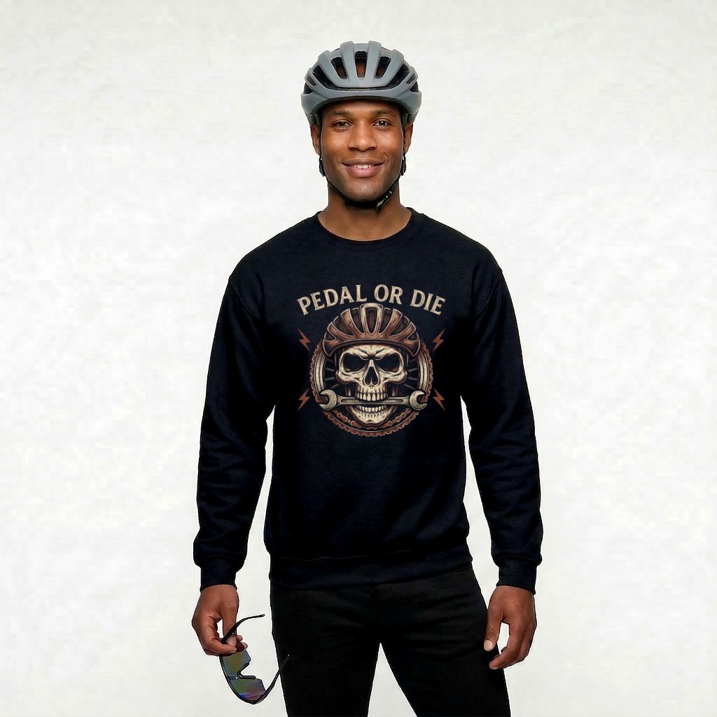 Pedal Or Die Sweatshirt