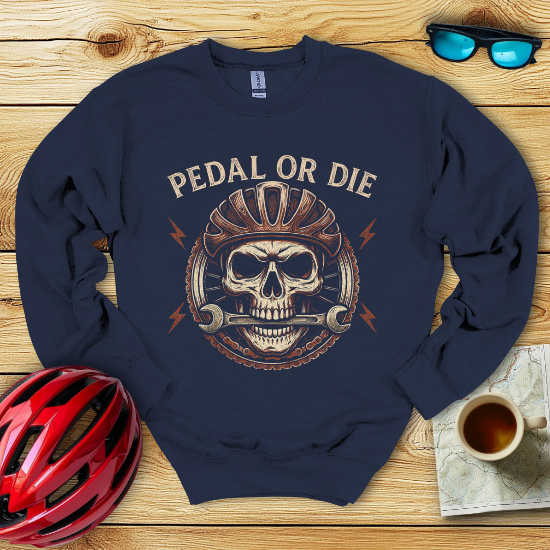 Pedal Or Die Sweatshirt
