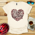 I Love Cycling Heart T-Shirt