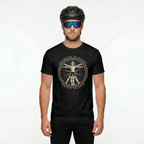 Vitruvian Cyclist T-Shirt
