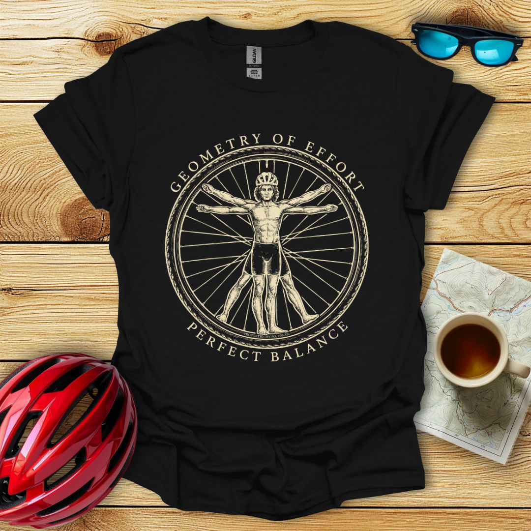 Vitruvian Cyclist T-Shirt