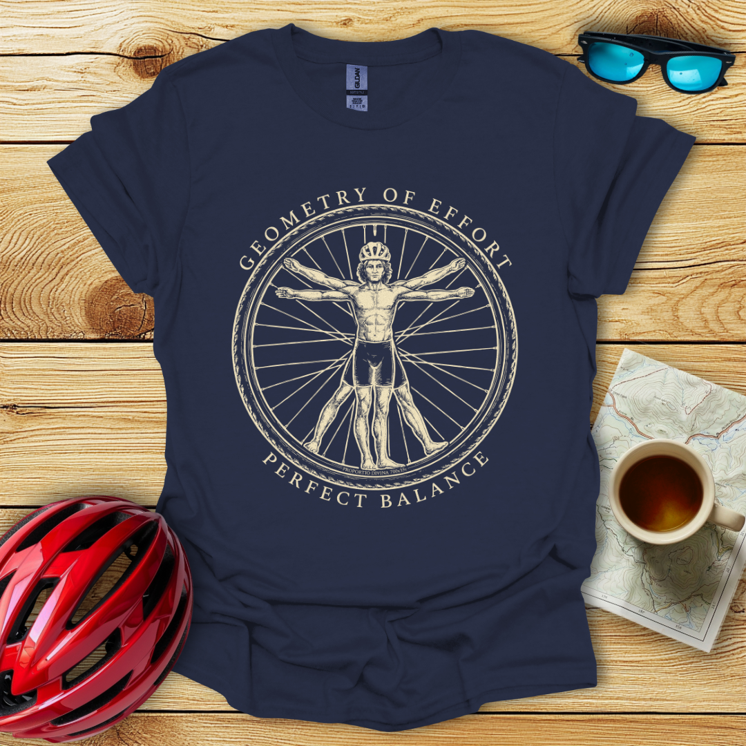 Vitruvian Cyclist T-Shirt