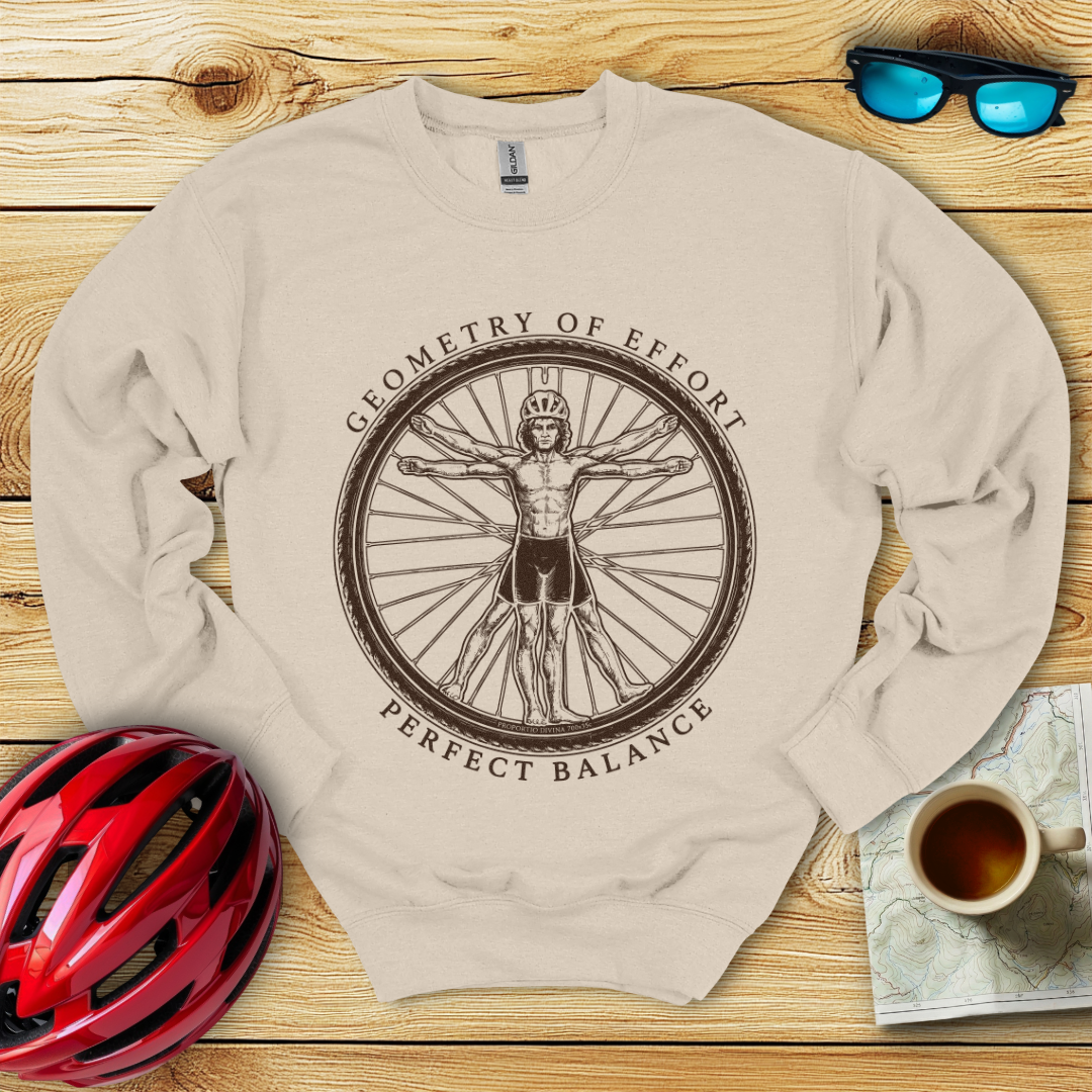 Vitruvian Cyclist Sweatshirt