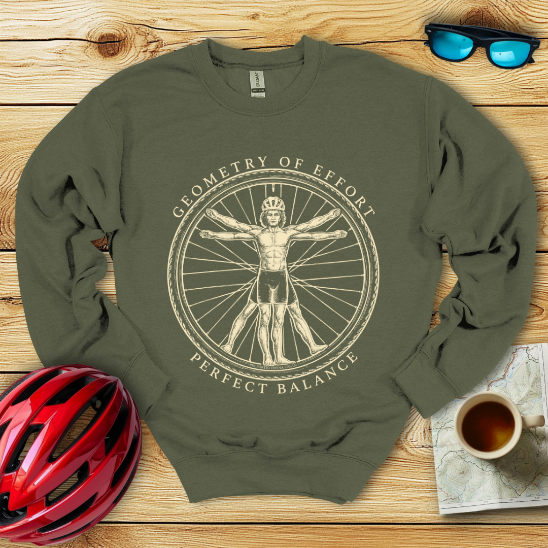 Vitruvian Cyclist Sweatshirt