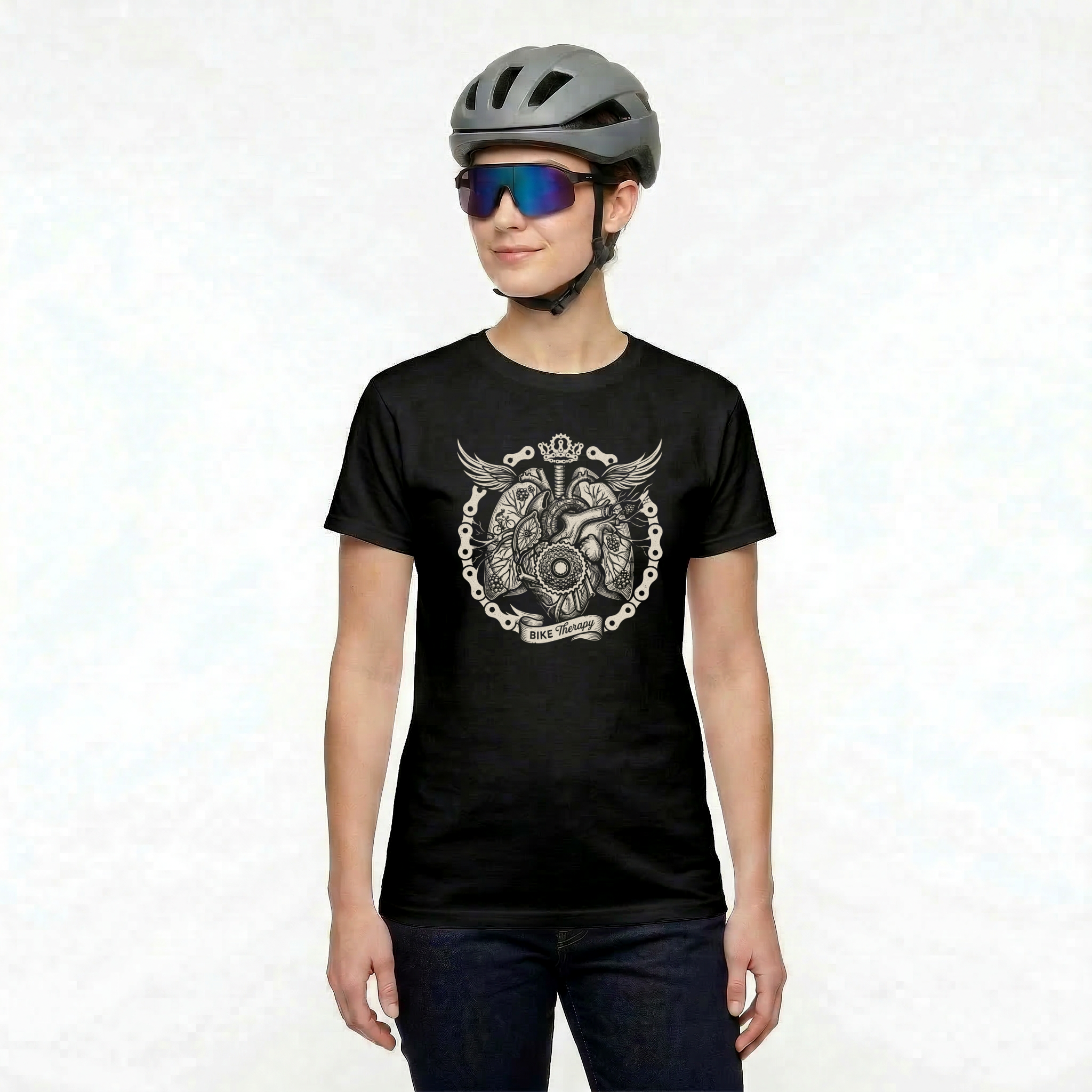 Bike Therapy Anatomical T-Shirt